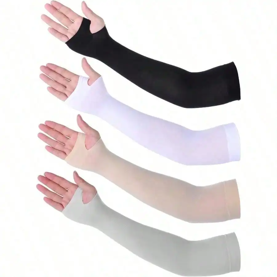 4 Pairs Arm Sleeves With Thumb Hole Cooling Sports Compression Tattoo Cover Men Women Sports Workouts Cycling Driving
4 Pairs Arm Sleeves With Thumb Hole Cooling Sports Compression Tattoo Cover Men Women Sports Workouts Cycling Driving