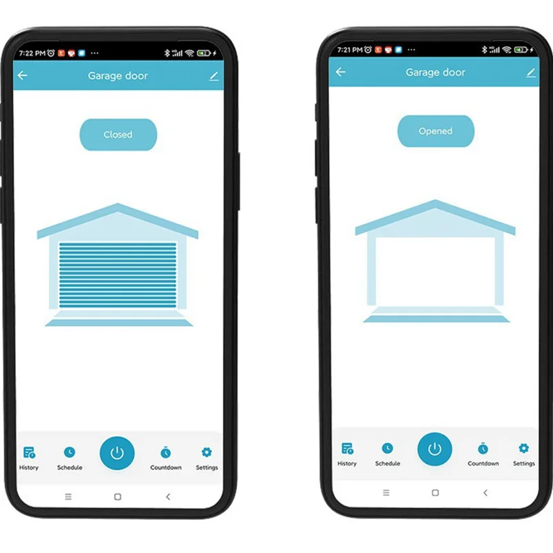 ABAH-Tuya WIFI 2,4G умный контроллер открывания гаражных ворот открывается и закрывается за помощью приложения для телефона, совместимая с Alexa и Google Home
ABAH-Tuya WIFI 2,4G умный контроллер открывания гаражных ворот открывается и закрывается за помощью приложения для телефона, совместимая с Alexa и Google Home