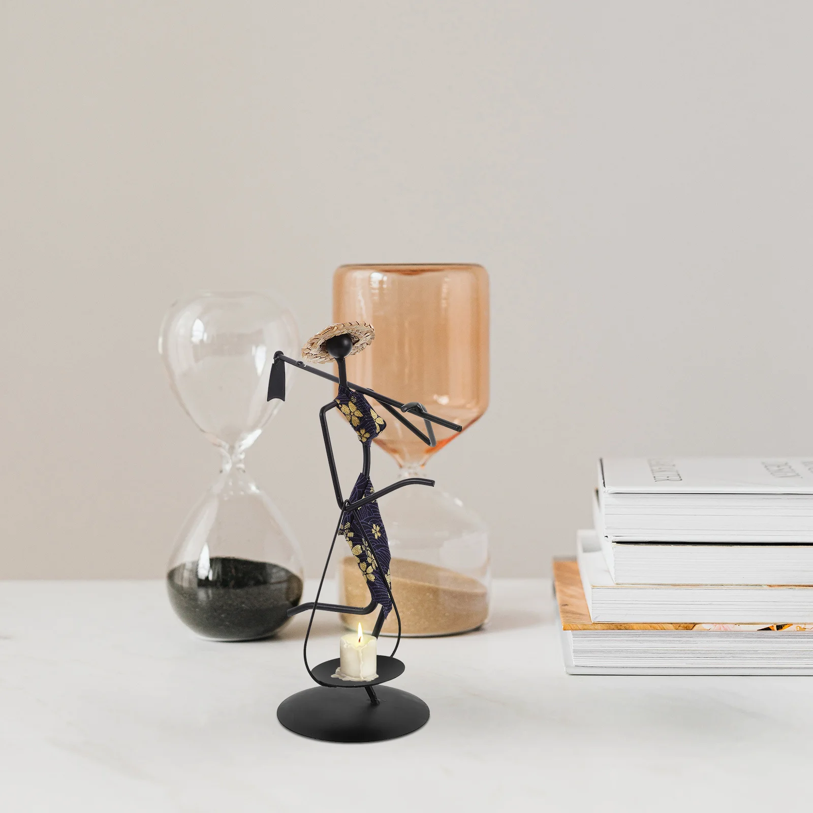 Iron Art African Holder Romantic Dining Table Decoration Tealight Stand Pillar Candlestick Elegant Home Accent
Iron Art African Holder Romantic Dining Table Decoration Tealight Stand Pillar Candlestick Elegant Home Accent