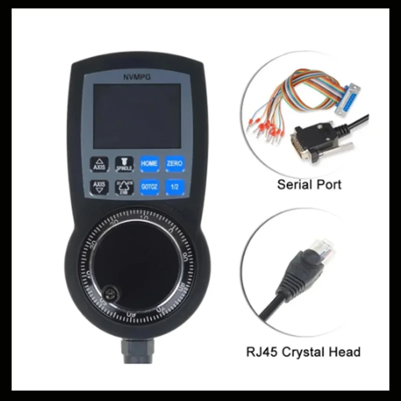 Mach3 MPG CNC 6-axis digital display electronic handwheel engraving machine NVMPG manual pulse generator
Mach3 MPG CNC 6-axis digital display electronic handwheel engraving machine NVMPG manual pulse generator