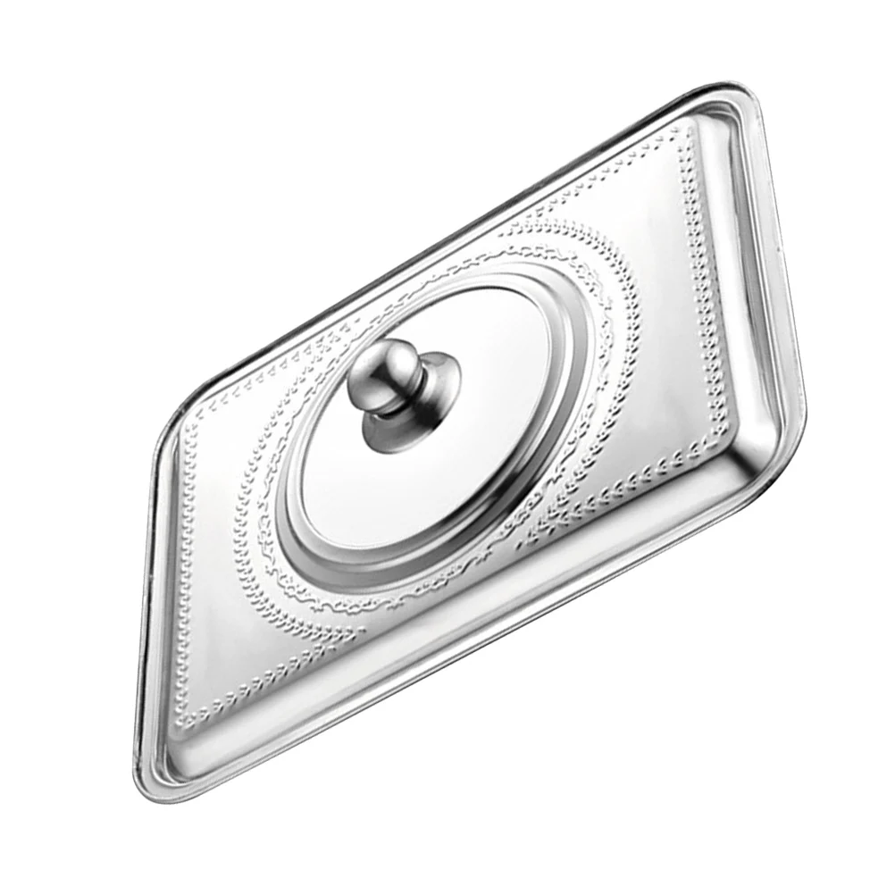 Rectangular Pot Cover 45x35cm Stainless Steel Anti Splatter Lid Keep Warm Cooking Tool Kitchen Gadget for Home and Restaurant
Rectangular Pot Cover 45x35cm Stainless Steel Anti Splatter Lid Keep Warm Cooking Tool Kitchen Gadget for Home and Restaurant