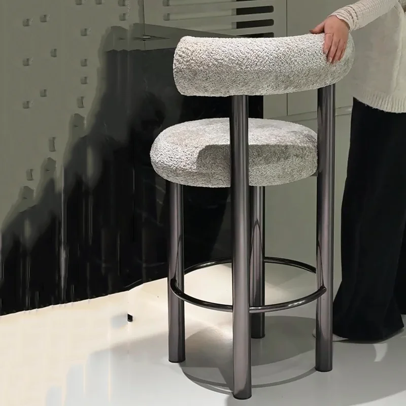 Minimalist Nordic Barstools Comfortable Aesthetic Ergonomic Soft Vanity Bar Chairs Relaxing Modern Banqueta Trendy Furniture
Minimalist Nordic Barstools Comfortable Aesthetic Ergonomic Soft Vanity Bar Chairs Relaxing Modern Banqueta Trendy Furniture