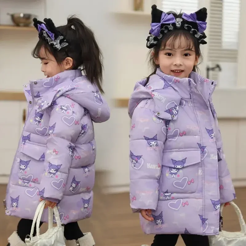 Sweet Anime Kawaii MINISO Fashion New Children Kuromi Long Sleeve Jacket Cute Cartoon Thickened Coat Clothing Gifts for Kids
Sweet Anime Kawaii MINISO Fashion New Children Kuromi Long Sleeve Jacket Cute Cartoon Thickened Coat Clothing Gifts for Kids