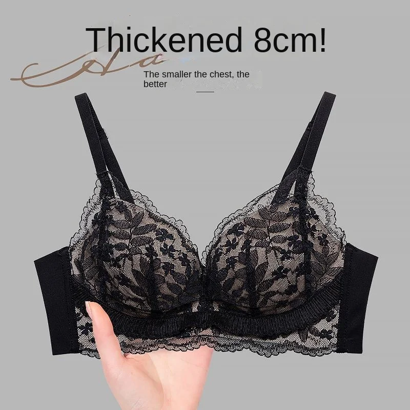 Утолщенный бюстгальтер для женщин с маленьким бюстом, 8 см, пуш-ап, с толстыми чашками, увеличивающий объем груди, кружевной, сексуальный, беспроводной бюстгальтер.
Утолщенный бюстгальтер для женщин с маленьким бюстом, 8 см, пуш-ап, с толстыми чашками, увеличивающий объем груди, кружевной, сексуальный, беспроводной бюстгальтер.