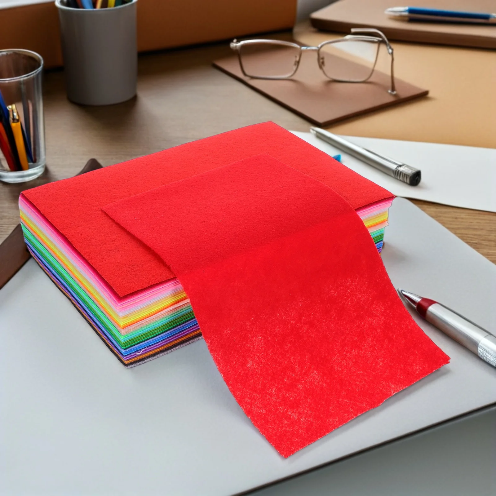 66pcs 11.79X7.78In Felt Fabric Sheets Soft Diy Craft Material For Sewing Patchwork School Projects Activities Colorful
66pcs 11.79X7.78In Felt Fabric Sheets Soft Diy Craft Material For Sewing Patchwork School Projects Activities Colorful