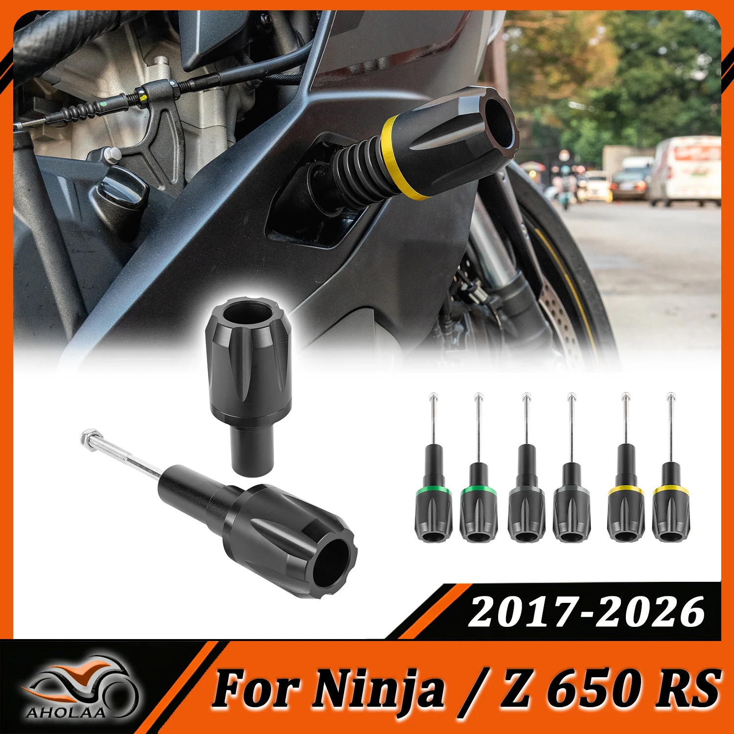 For Kawasaki z650 ninja 650 2017-2026 Motorcycle Slider Stator Guard Engine Cover Crash Pads For Z650 RS 2021-2026
For Kawasaki z650 ninja 650 2017-2026 Motorcycle Slider Stator Guard Engine Cover Crash Pads For Z650 RS 2021-2026
