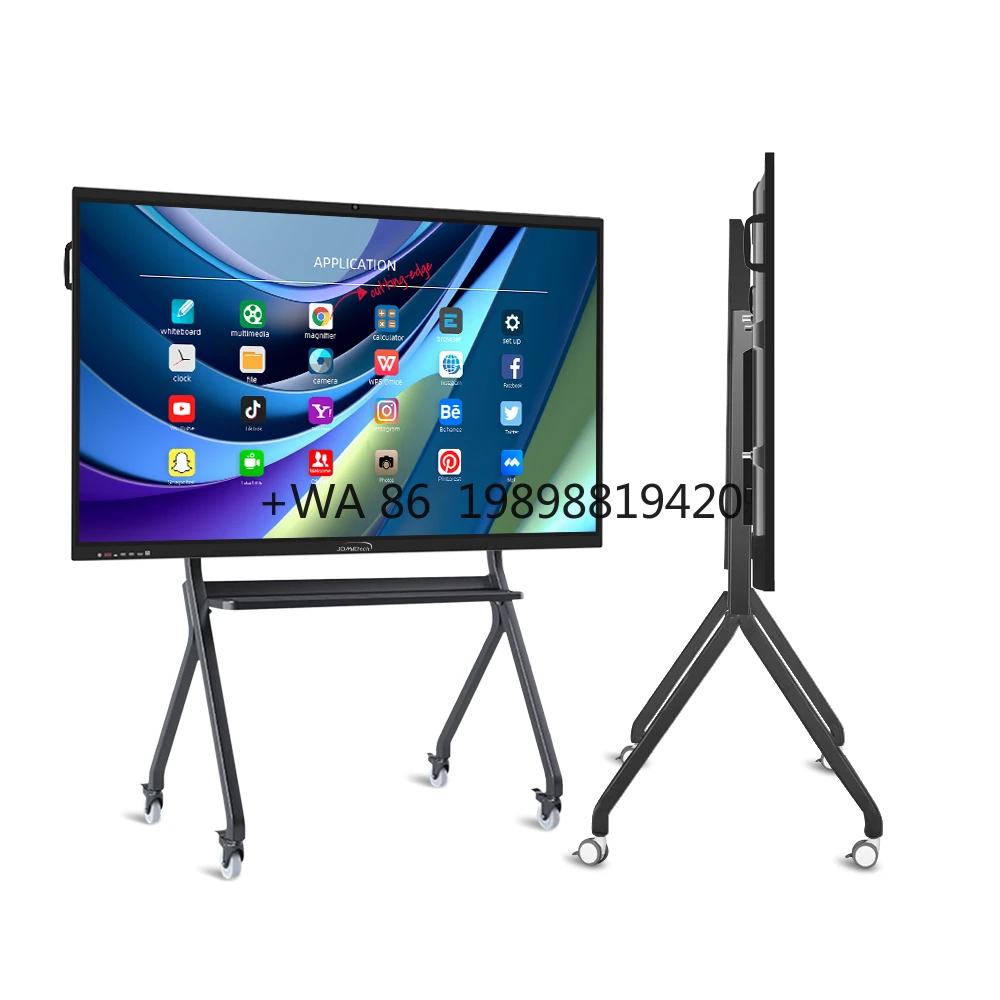 65/75/86/100 Inches LED 4K Display Android Multi Touch Table Screen Smart Interactive Flat Panel for Education 75 Inches Panel
65/75/86/100 Inches LED 4K Display Android Multi Touch Table Screen Smart Interactive Flat Panel for Education 75 Inches Panel