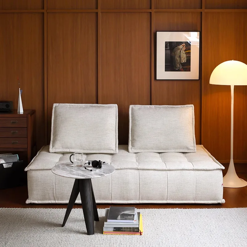 Fabric sofa retro cream style module combination Nordic expression tofu block sofa
Fabric sofa retro cream style module combination Nordic expression tofu block sofa