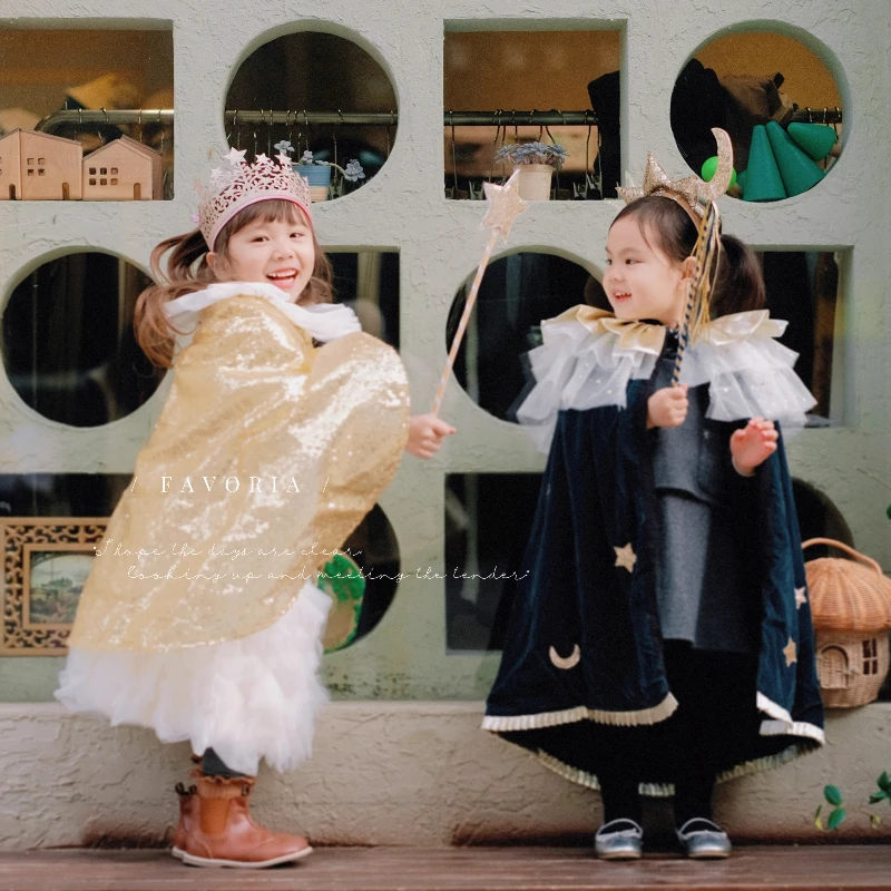 Children's Halloween Witch Cloak Birthday Party Princess Queen Cloak Christmas Dress Up
Children's Halloween Witch Cloak Birthday Party Princess Queen Cloak Christmas Dress Up