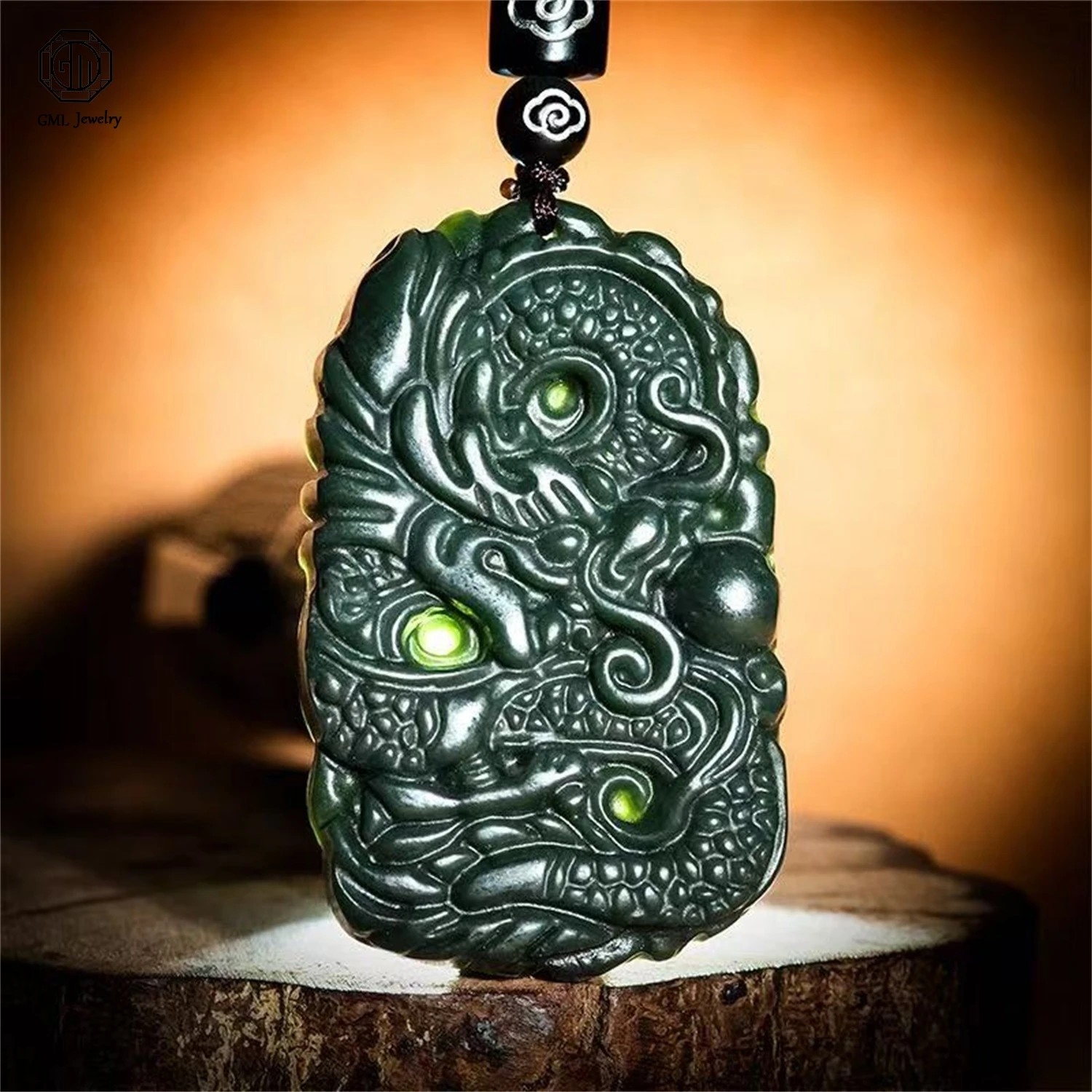 Natural Hetian Black Jade Majestic Dragon Plaque Pendant Unisex Men Women High End Gemstone Necklace Exquisite Jewelry Gift
Natural Hetian Black Jade Majestic Dragon Plaque Pendant Unisex Men Women High End Gemstone Necklace Exquisite Jewelry Gift