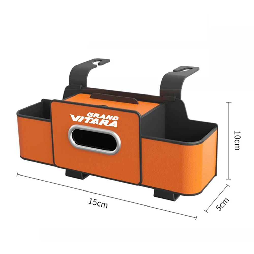 Car Backseat Organizer Storage Box Multifunctional Hook Drink Cup Tissue Holder Travel for Suzuki Grand Vitara Car Interior
Car Backseat Organizer Storage Box Multifunctional Hook Drink Cup Tissue Holder Travel for Suzuki Grand Vitara Car Interior