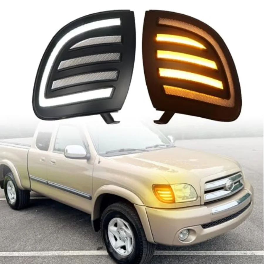 LED Front Headlight LED Side Marker Lights Amber Turn Signal Lamp Kit for Toyota Tundra 2000 2001 2002 2003 2004 OEM 81510-0C01
LED Front Headlight LED Side Marker Lights Amber Turn Signal Lamp Kit for Toyota Tundra 2000 2001 2002 2003 2004 OEM 81510-0C01