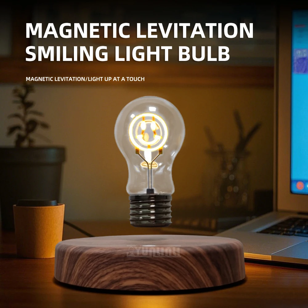 12V 1A Magnetic levitation Smiling face light Warm yellow night light Atmospheric light Gift
12V 1A Magnetic levitation Smiling face light Warm yellow night light Atmospheric light Gift