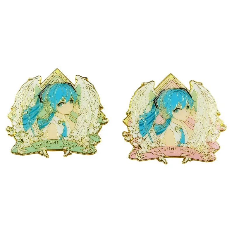 Hatsune Miku Anime Future Angel Metal Brooch Badge Cartoon Animation Accessories Couple Stinger y2k fashion toys anime cartoon
Hatsune Miku Anime Future Angel Metal Brooch Badge Cartoon Animation Accessories Couple Stinger y2k fashion toys anime cartoon
