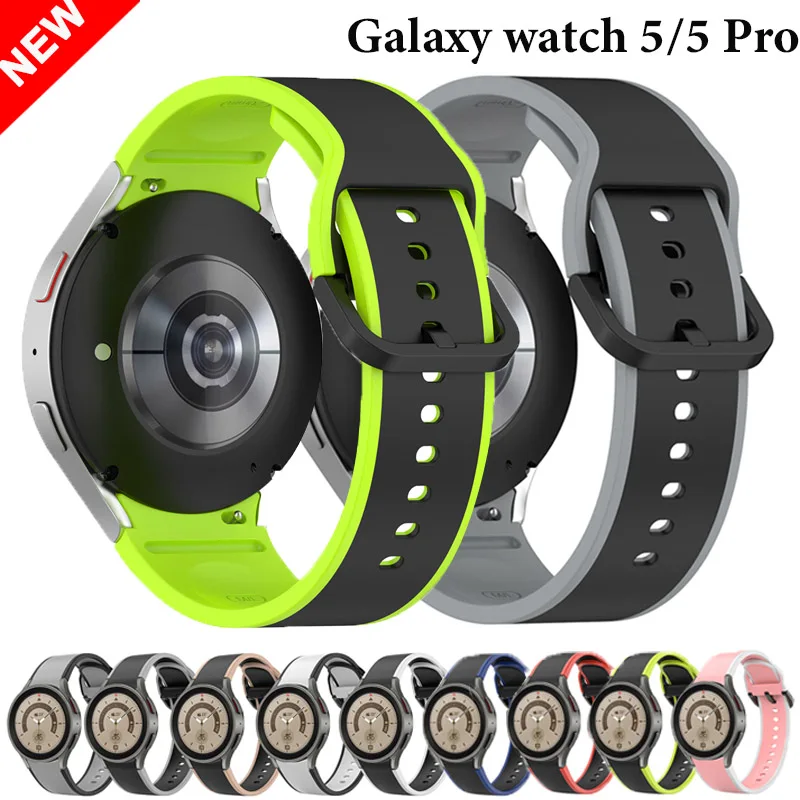 Sport Strap For Samsung Galaxy Watch 5/5 pro 45mm 40mm 44mm Silicone 20mm watch correa Bracelet Galaxy Watch 4/4 classic 42 46mm
Sport Strap For Samsung Galaxy Watch 5/5 pro 45mm 40mm 44mm Silicone 20mm watch correa Bracelet Galaxy Watch 4/4 classic 42 46mm