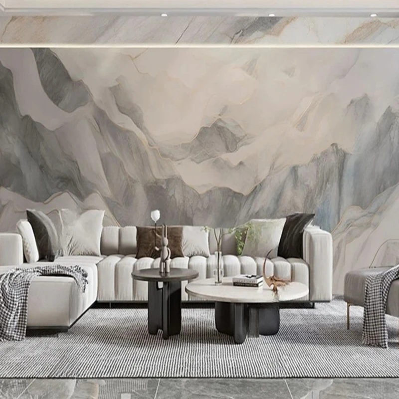 Custom Modern Gray Hand-painted Mountain Landscape Wallpaper Mural Wall Arts for Living Room Office Tea Room Decor Background
Custom Modern Gray Hand-painted Mountain Landscape Wallpaper Mural Wall Arts for Living Room Office Tea Room Decor Background
