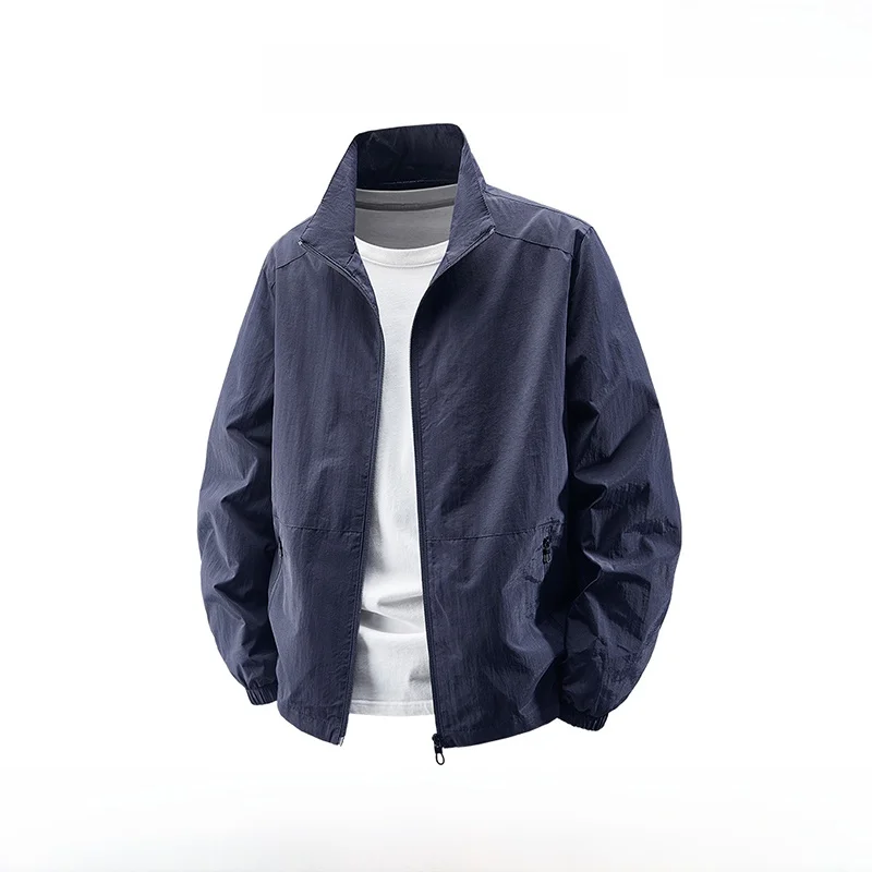 Мужская ветрозащитная роскошная куртка с бейсбольным воротником Play Kith, верхняя одежда из легкого полиэстера, длинная застежка-молния
Мужская ветрозащитная роскошная куртка с бейсбольным воротником Play Kith, верхняя одежда из легкого полиэстера, длинная застежка-молния