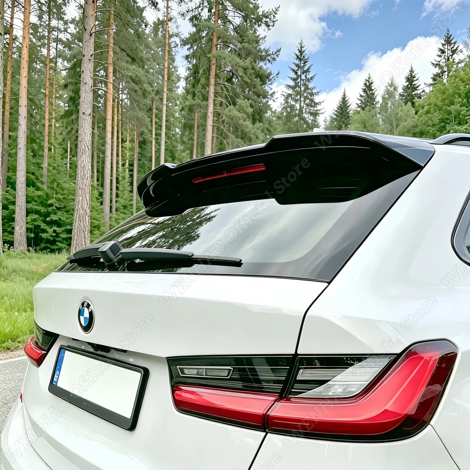 Gloss Black Car Rear Roof Spoiler Wings For BMW 3 Series G21 320i 320d 330i M340i Touring 2019-2024 Tuning Spoiler Caps Bodykits
Gloss Black Car Rear Roof Spoiler Wings For BMW 3 Series G21 320i 320d 330i M340i Touring 2019-2024 Tuning Spoiler Caps Bodykits