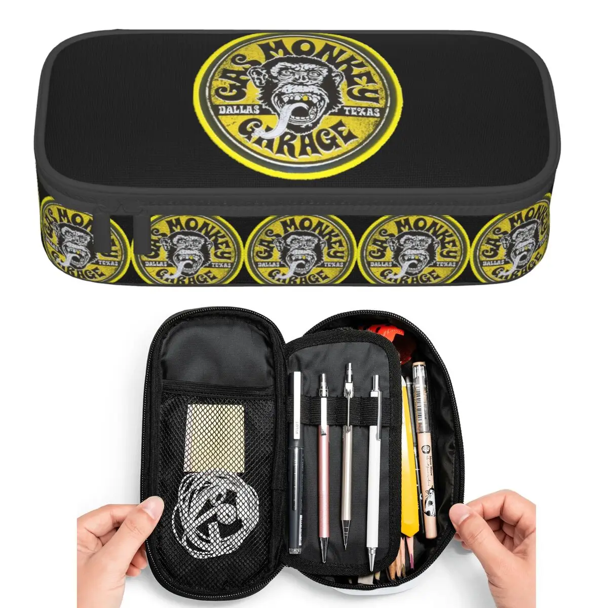 Gas Monkeys Garage Pencil Cases for Student Pen Box Pencil Bag Large Storage Pencil Pouch Pen Holder
Gas Monkeys Garage Pencil Cases for Student Pen Box Pencil Bag Large Storage Pencil Pouch Pen Holder