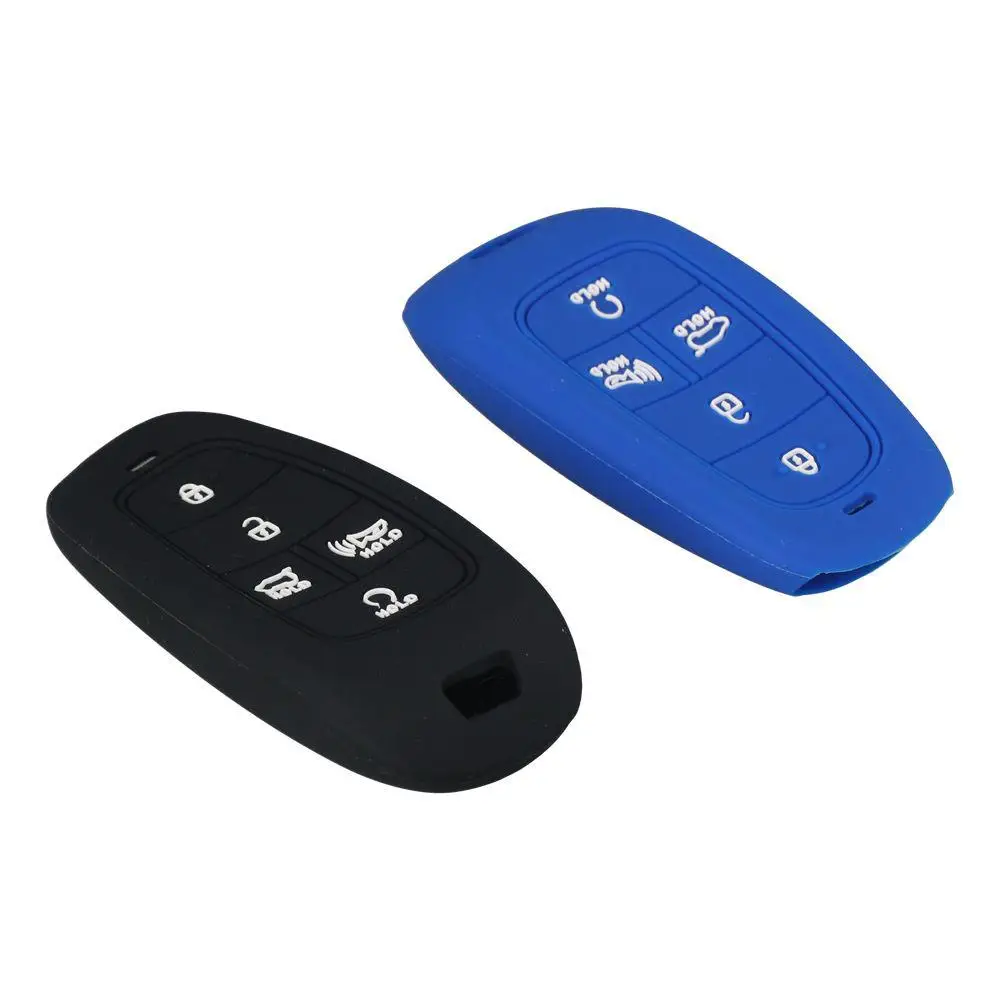 2PCS 5 Buttons Silicone Key Fob Cover Silicone 3 Color Smart Key Fob Cover Case With Car Key Ring
2PCS 5 Buttons Silicone Key Fob Cover Silicone 3 Color Smart Key Fob Cover Case With Car Key Ring