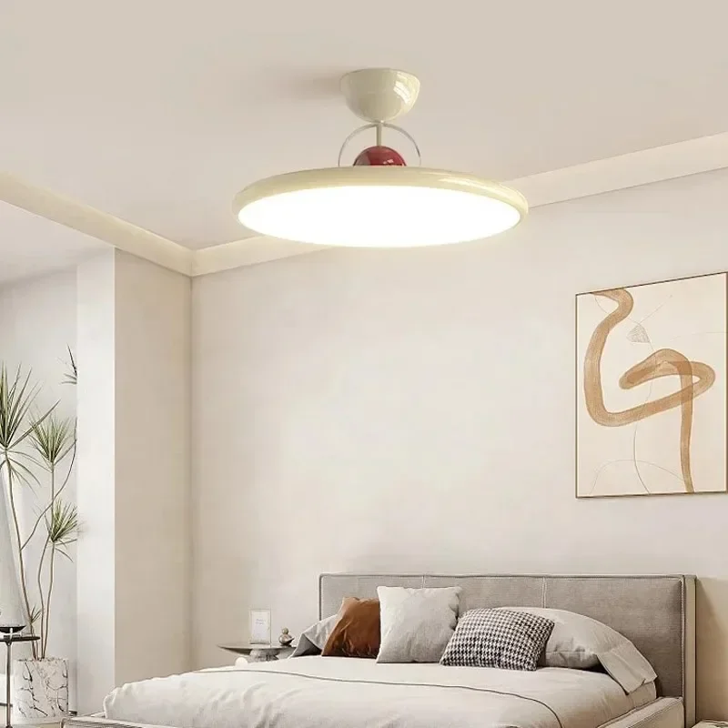 MandosBor Nordic LED Ceiling Light Cream Iron Flying Saucer Lamps For Living Room Bedroom Study Room Hallway Indoors Decorative
MandosBor Nordic LED Ceiling Light Cream Iron Flying Saucer Lamps For Living Room Bedroom Study Room Hallway Indoors Decorative