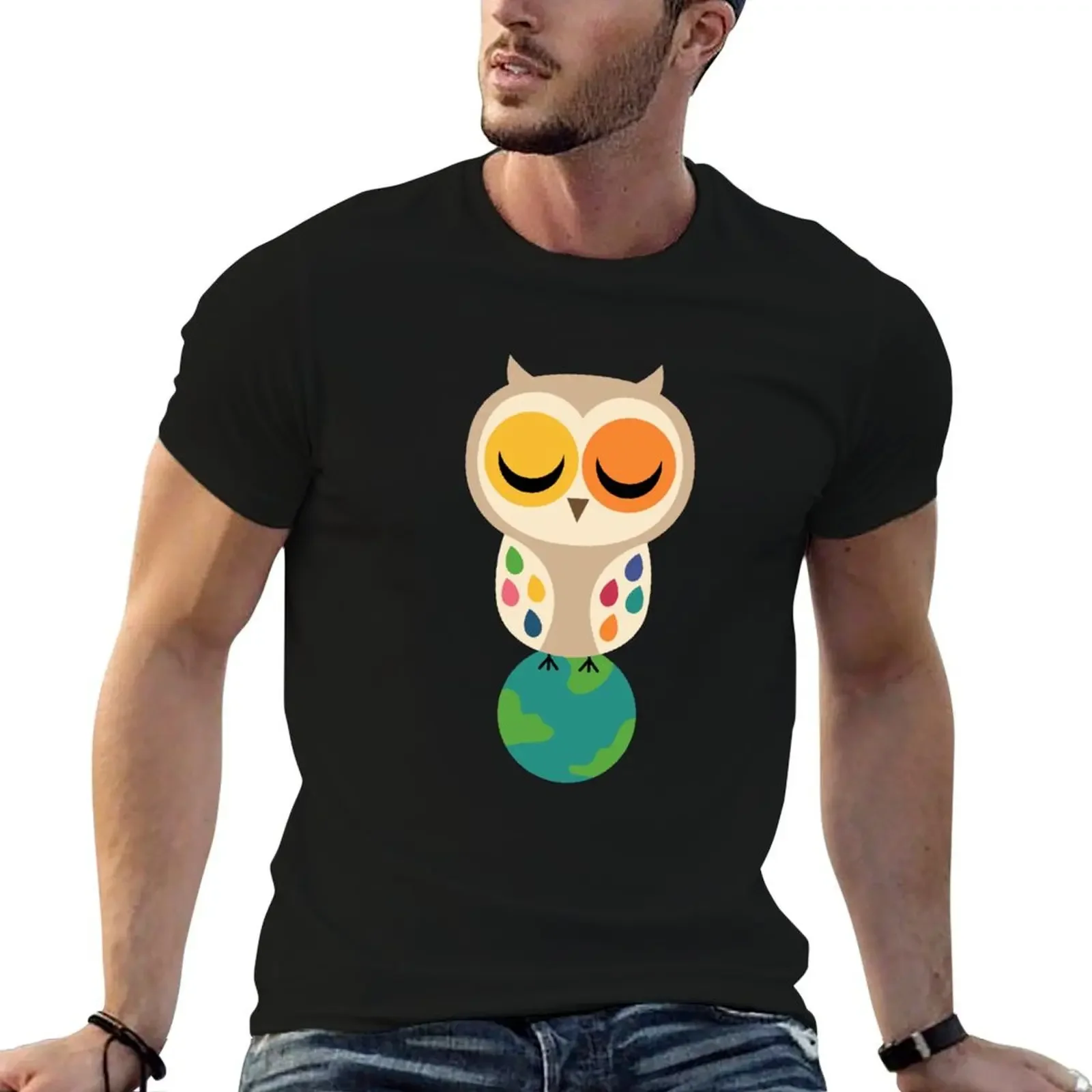 Owl Spirit T-Shirt cute tops boys animal print tops quick drying t shirts for men cotton
Owl Spirit T-Shirt cute tops boys animal print tops quick drying t shirts for men cotton