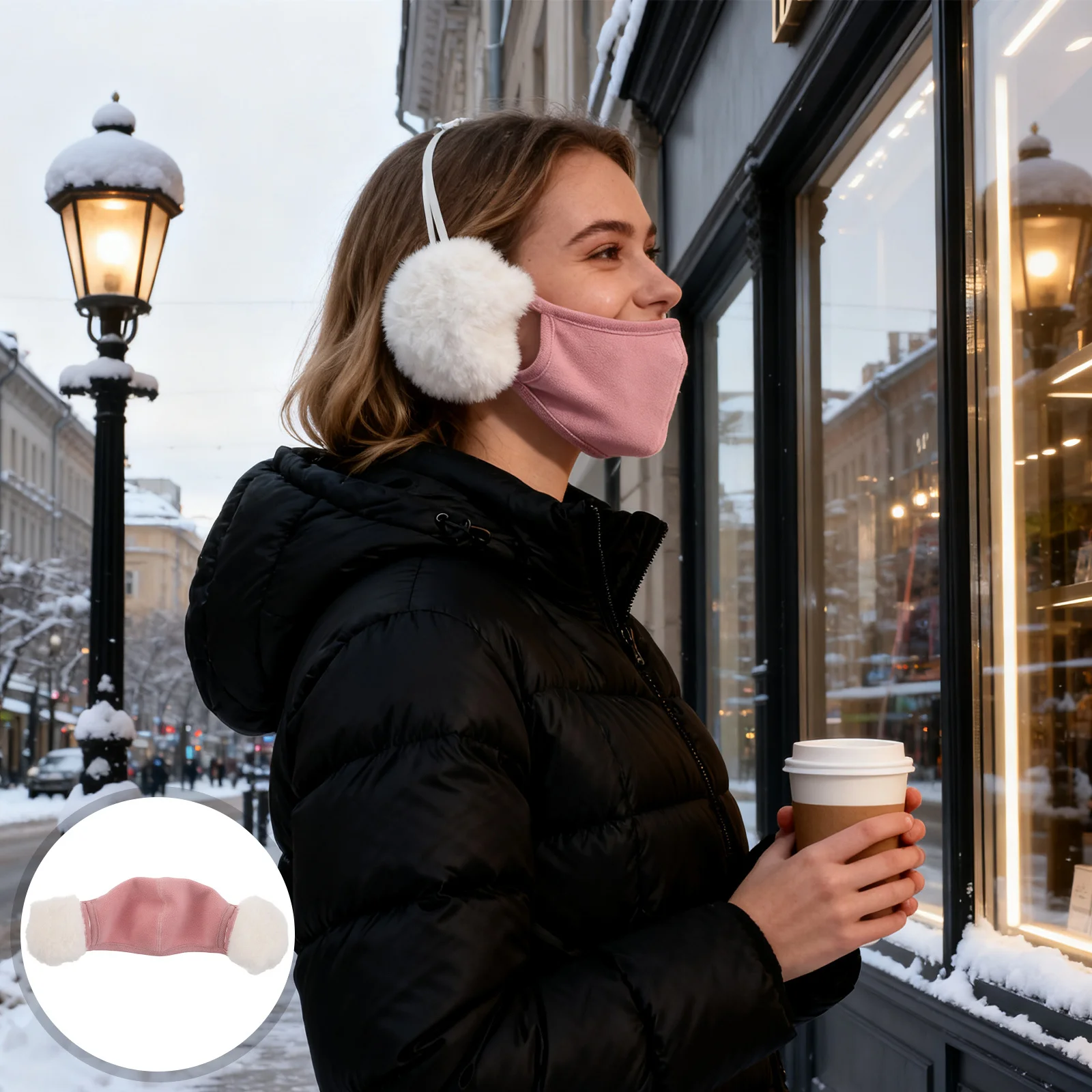 2Pcs Outdoor Warm Face Mask Full Coverage Thermal Windproof Ear Muffs for Cold Weather Cycling Skiing Motorcycle Winter
2Pcs Outdoor Warm Face Mask Full Coverage Thermal Windproof Ear Muffs for Cold Weather Cycling Skiing Motorcycle Winter