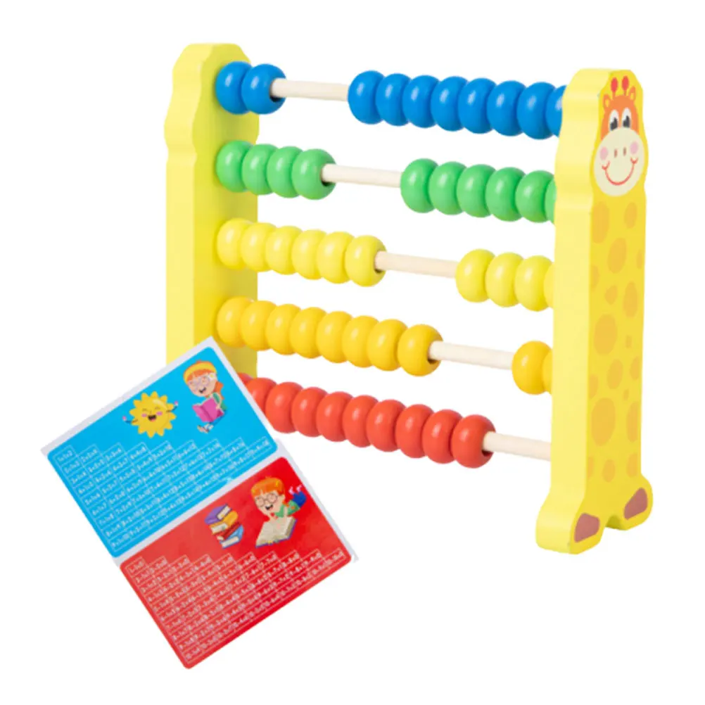 Wooden Abacus Calculating Tool Colorful Numeration Toy Kids Math Education Preschool Supplies Giraffe Theme Arithmetic Learning 
Wooden Abacus Calculating Tool Colorful Numeration Toy Kids Math Education Preschool Supplies Giraffe Theme Arithmetic Learning