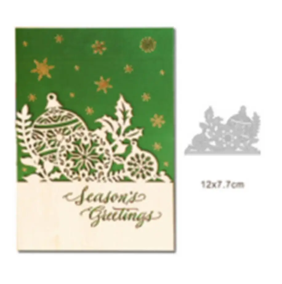 Christmas Lace Metal Cutting Dies Scrapbooking Decoration Paper Cards Craft Mould Blade Punch Template Embossing Stencils 1pcs
Christmas Lace Metal Cutting Dies Scrapbooking Decoration Paper Cards Craft Mould Blade Punch Template Embossing Stencils 1pcs