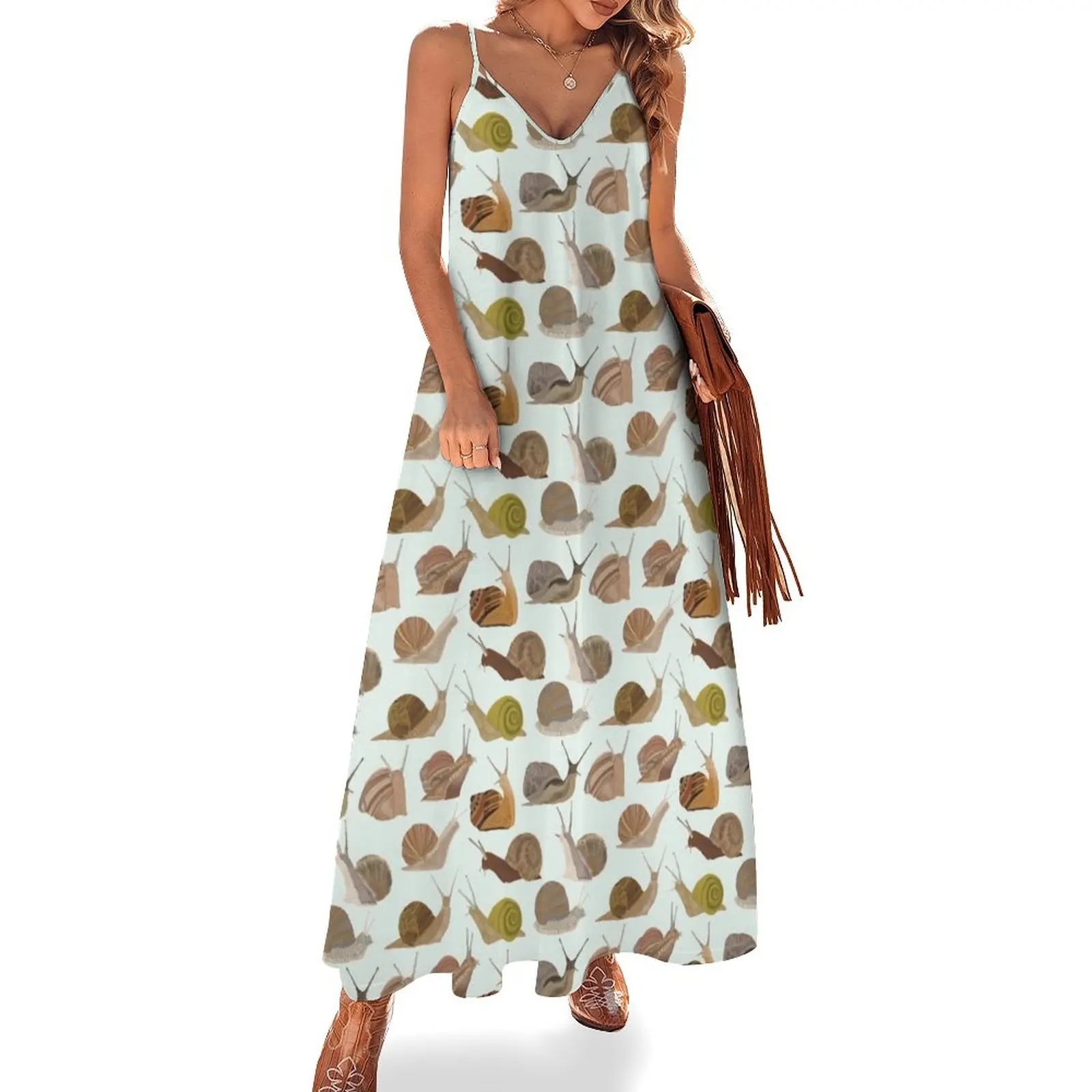 Snails Sleeveless Long Dress wedding dresses for parties party dresses women chic and elegant evening dress Dress
Snails Sleeveless Long Dress wedding dresses for parties party dresses women chic and elegant evening dress Dress