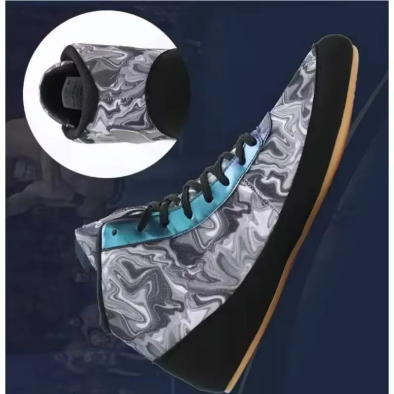 Designer Brand Wrestling Shoes Comfortable Boxing Sneakers Anti-Slippery Fighting Shoes High Top Indoor Sports Shoe Couples
Designer Brand Wrestling Shoes Comfortable Boxing Sneakers Anti-Slippery Fighting Shoes High Top Indoor Sports Shoe Couples