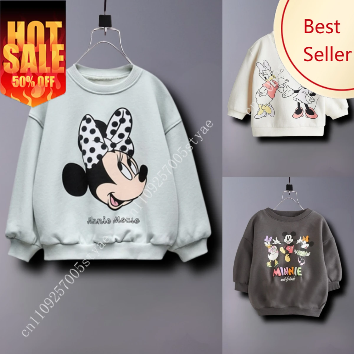 Disney Sweatshirt Mickey Minnie Hoodie Long Sleeve Hoodies Cartoon Top Autumn Pullover Girls Autumn Clothes Soft Clothing 2-6Y
Disney Sweatshirt Mickey Minnie Hoodie Long Sleeve Hoodies Cartoon Top Autumn Pullover Girls Autumn Clothes Soft Clothing 2-6Y