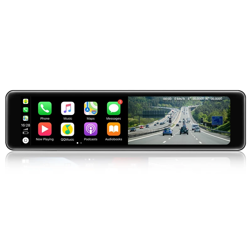 11.26 inch Wireless Wired Carplay Android Auto 4k 2k 1080p Rearview Mirror Car Camera 4G GPS Navigation Video Recorder Black Box
11.26 inch Wireless Wired Carplay Android Auto 4k 2k 1080p Rearview Mirror Car Camera 4G GPS Navigation Video Recorder Black Box