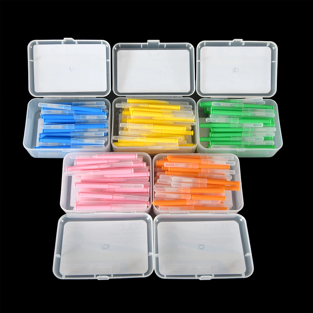 Sdattor 60Pcs 0.6-1.5mm Interdental Brushes Health Care Tooth Removes Food and Plaque Better Oral Hygiene Tool Oral Brush He
Sdattor 60Pcs 0.6-1.5mm Interdental Brushes Health Care Tooth Removes Food and Plaque Better Oral Hygiene Tool Oral Brush He