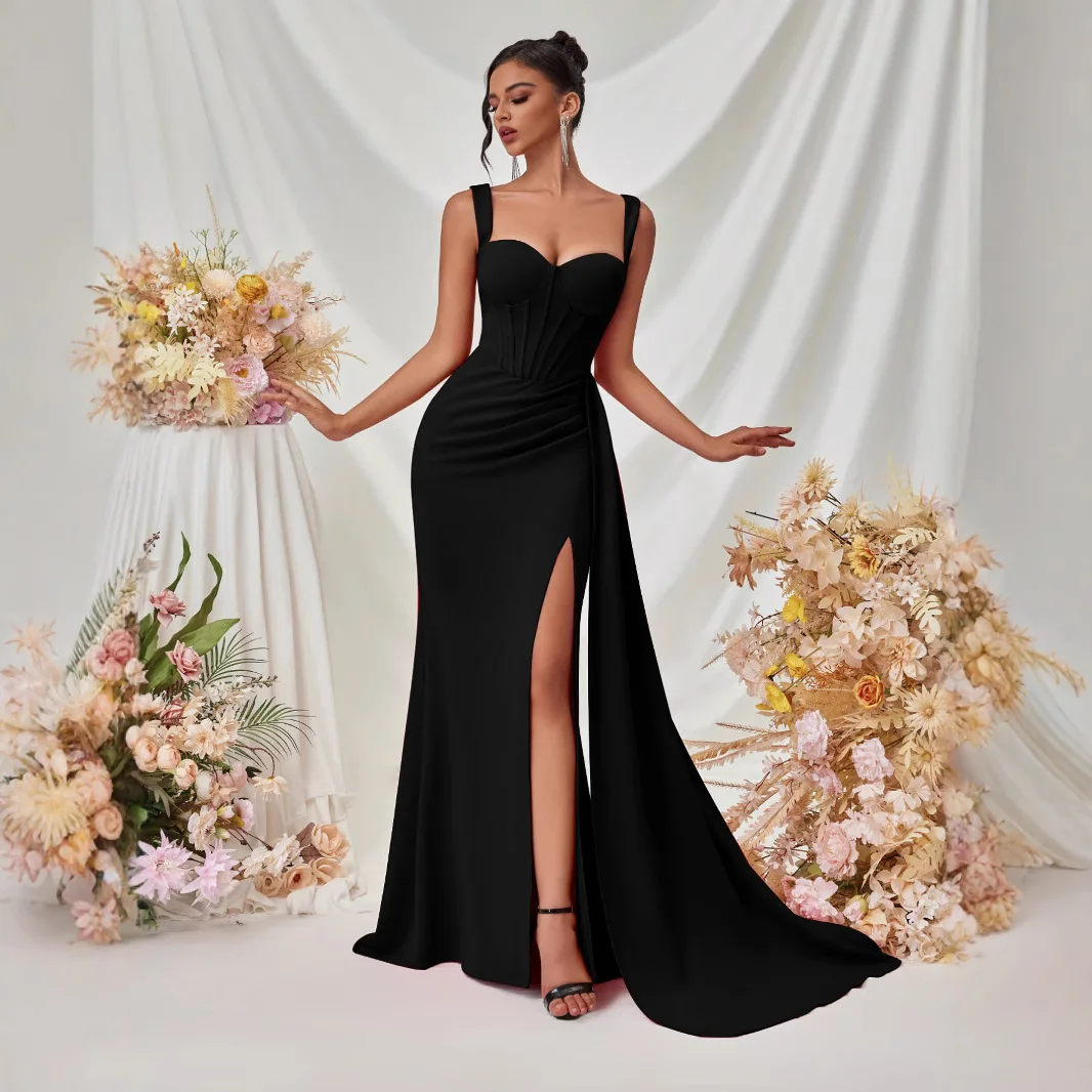 Sexy Long Sexy Split Evening Gown Women's High Waist Slim Fit Strapl Floor Length Dr Ele Sensual New Arrival
Sexy Long Sexy Split Evening Gown Women's High Waist Slim Fit Strapl Floor Length Dr Ele Sensual New Arrival