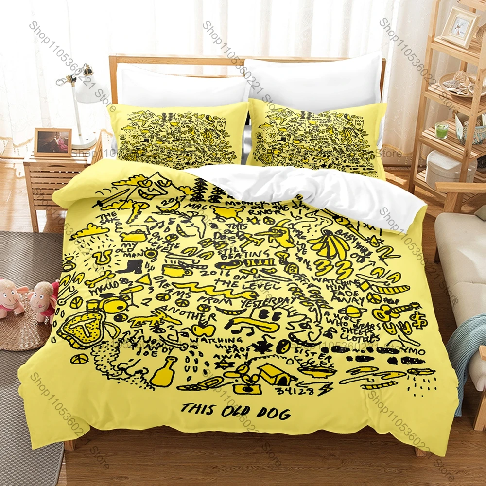 Mac DeMarco Duvet Cover + 2 Pillowcases, Indie Pop Singer This Old Dog Album Print Bedding Set Soft Fabric for Music Fans
Mac DeMarco Duvet Cover + 2 Pillowcases, Indie Pop Singer This Old Dog Album Print Bedding Set Soft Fabric for Music Fans