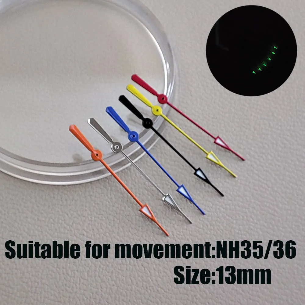 NH35 стрелки NH36 стрелки Серебряная игла зеленые светящиеся, аксессуары для часов, подходит для NH35 секундные стрелки NH36 стрелки
NH35 стрелки NH36 стрелки Серебряная игла зеленые светящиеся, аксессуары для часов, подходит для NH35 секундные стрелки NH36 стрелки