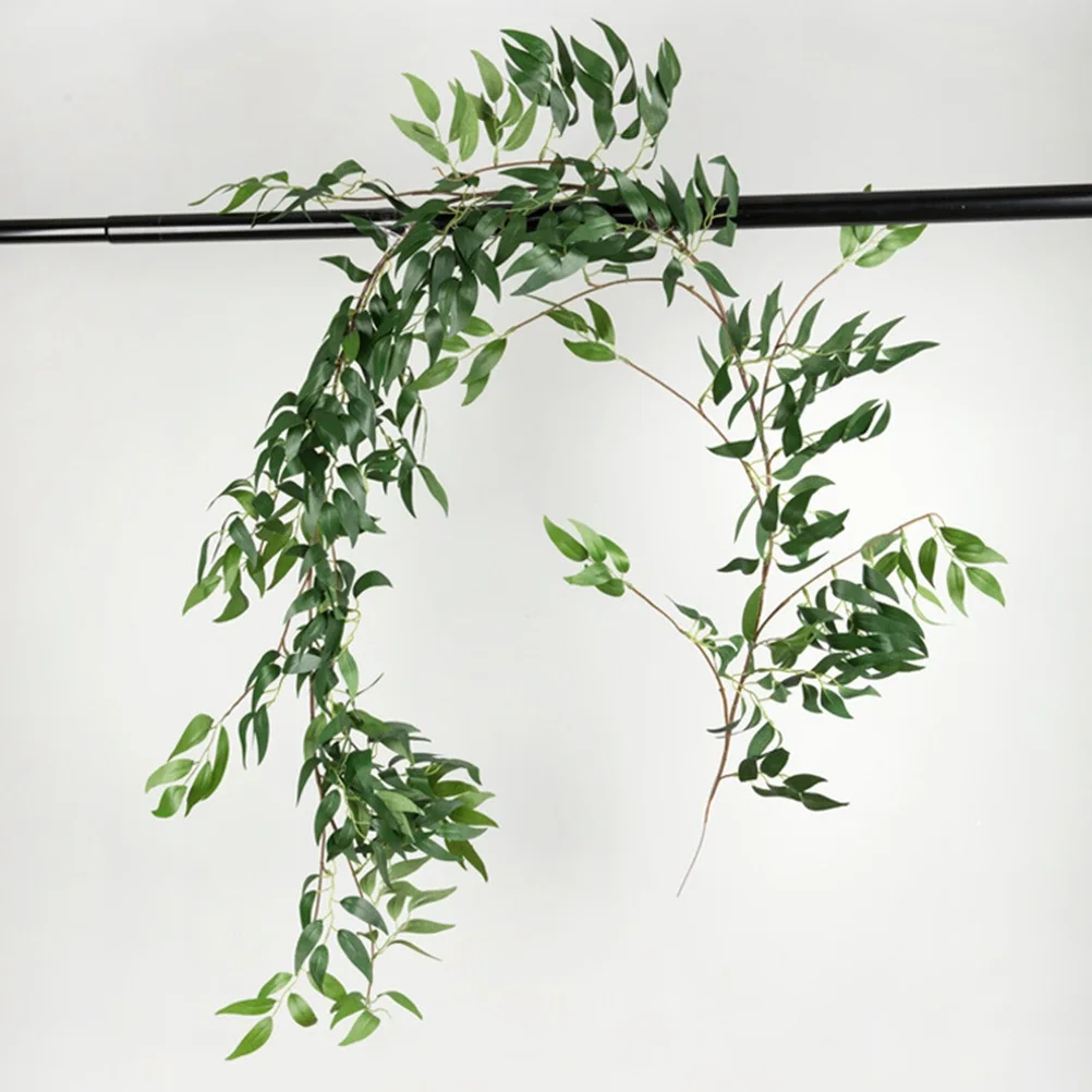 2pcs 170Cm Artificial Willow Vine Garland Fabric Greenery Wedding Home Decor Hanging Plants Garden Hotel Rattan
2pcs 170Cm Artificial Willow Vine Garland Fabric Greenery Wedding Home Decor Hanging Plants Garden Hotel Rattan