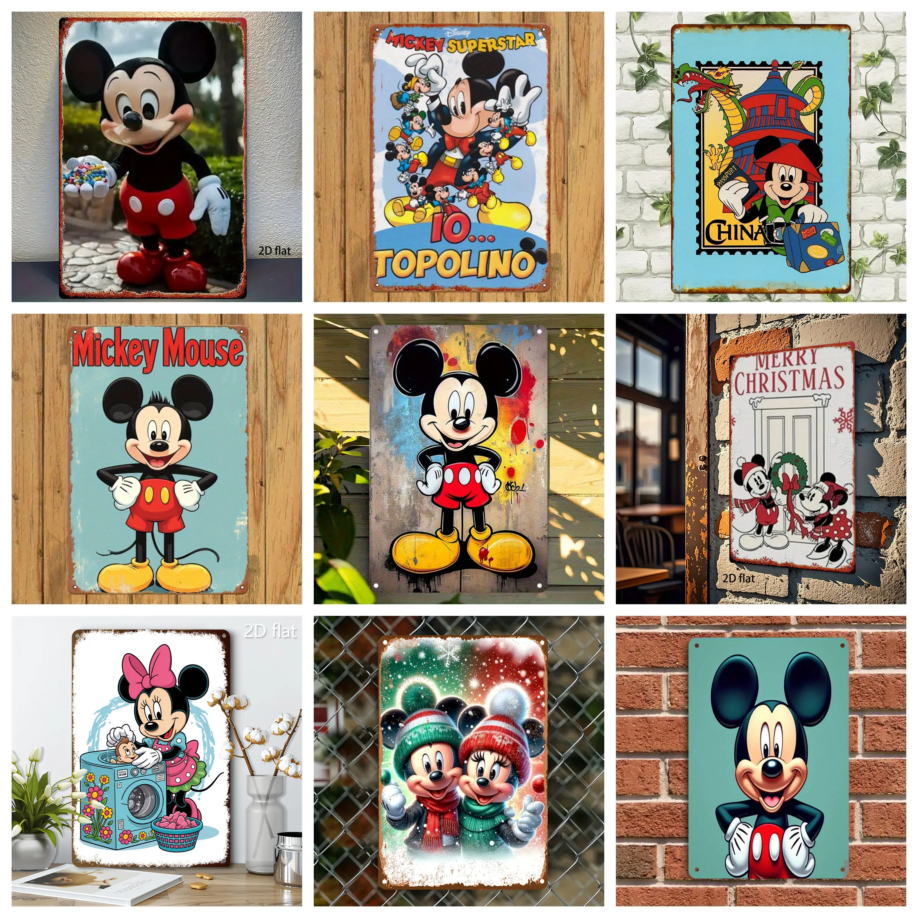 Miniso Mickey Multi - styled Image Tin Decor Metal Signs Tin Signs Captain Poster Decor for Bar Pub Club Wall Decoration
Miniso Mickey Multi - styled Image Tin Decor Metal Signs Tin Signs Captain Poster Decor for Bar Pub Club Wall Decoration