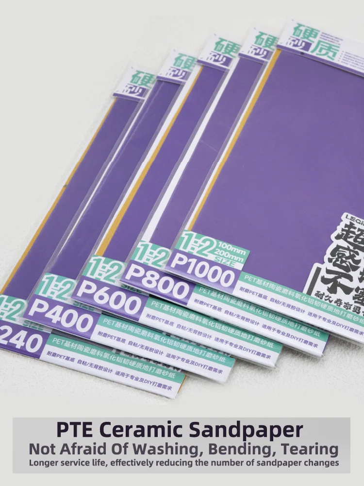Model sanding Ceramic sandpaper PTE Hard Sandpaper Ceramic sand making No fear of washing High cutting power More durable
Model sanding Ceramic sandpaper PTE Hard Sandpaper Ceramic sand making No fear of washing High cutting power More durable