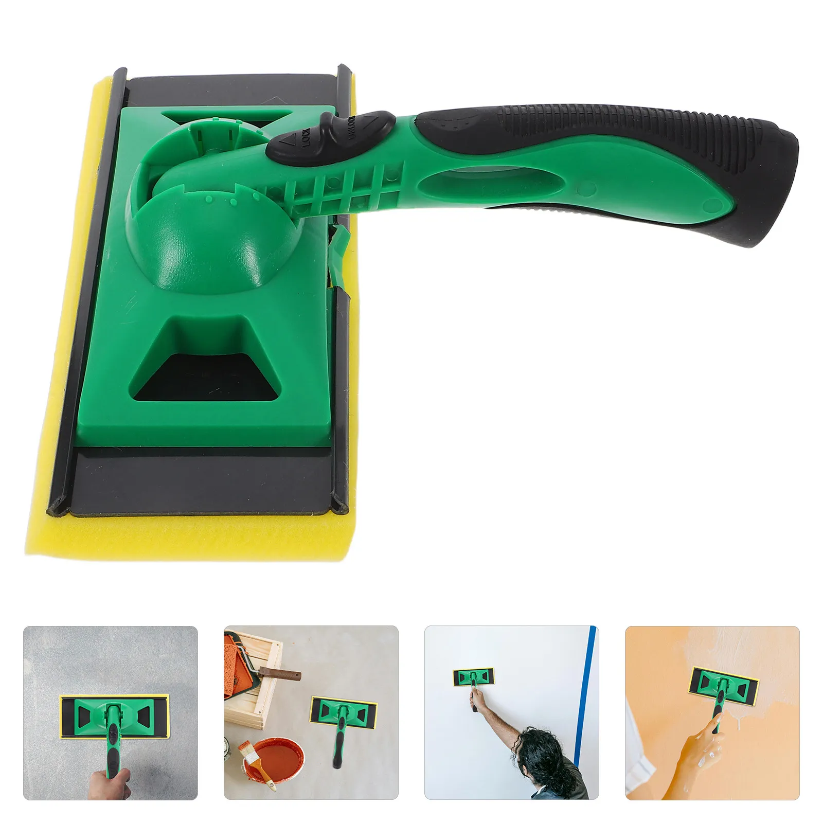 Flat Paddle Brush 9 Inch Green Ergonomic Handle Floor Wall Paint Application Tool Large Area Coverage Professional DIY Painting
Flat Paddle Brush 9 Inch Green Ergonomic Handle Floor Wall Paint Application Tool Large Area Coverage Professional DIY Painting