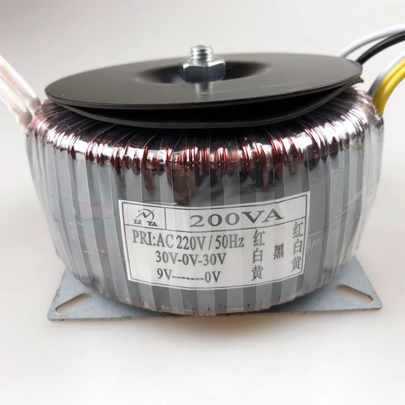 200w toroidal transformer 220V to dual 30V single 9V amplifier transformer amp power supply pure copper
200w toroidal transformer 220V to dual 30V single 9V amplifier transformer amp power supply pure copper