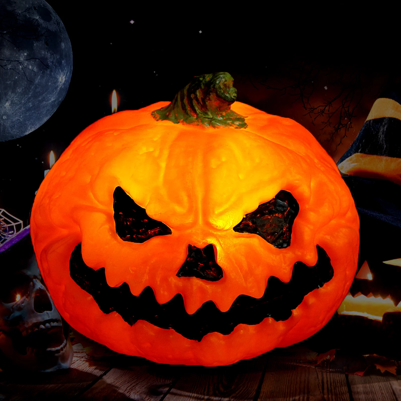 Halloween Lantern Decor Led Light Up Hollow Operated Outdoor Glow Pumpkin Decoration For Garden Doorway Table Top
Halloween Lantern Decor Led Light Up Hollow Operated Outdoor Glow Pumpkin Decoration For Garden Doorway Table Top