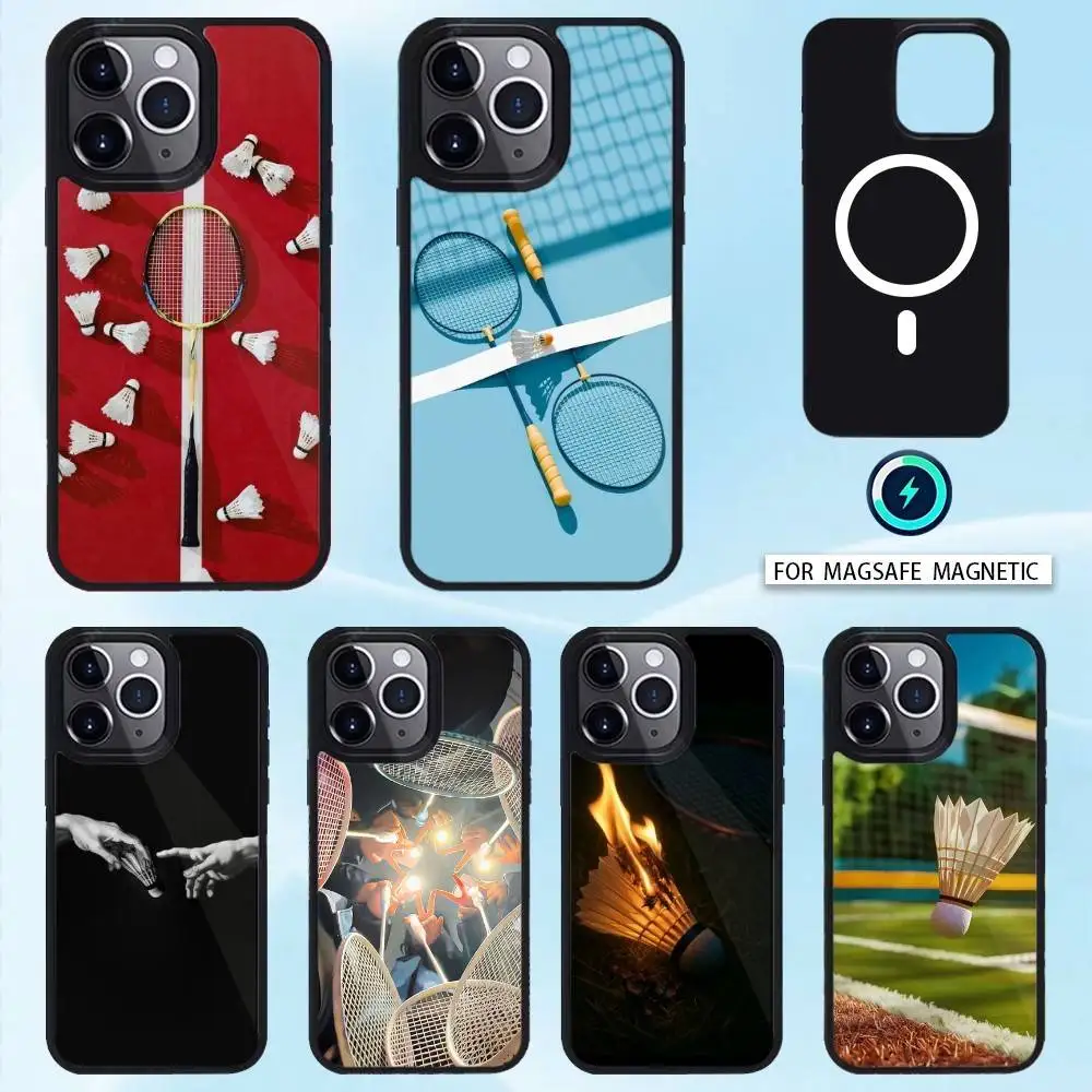 Крутой спортивный чехол для телефона для бадминтона для iPhone 16,15,14,13,12, Pro, Max для магнитной беспроводной зарядки Magsafe
Крутой спортивный чехол для телефона для бадминтона для iPhone 16,15,14,13,12, Pro, Max для магнитной беспроводной зарядки Magsafe