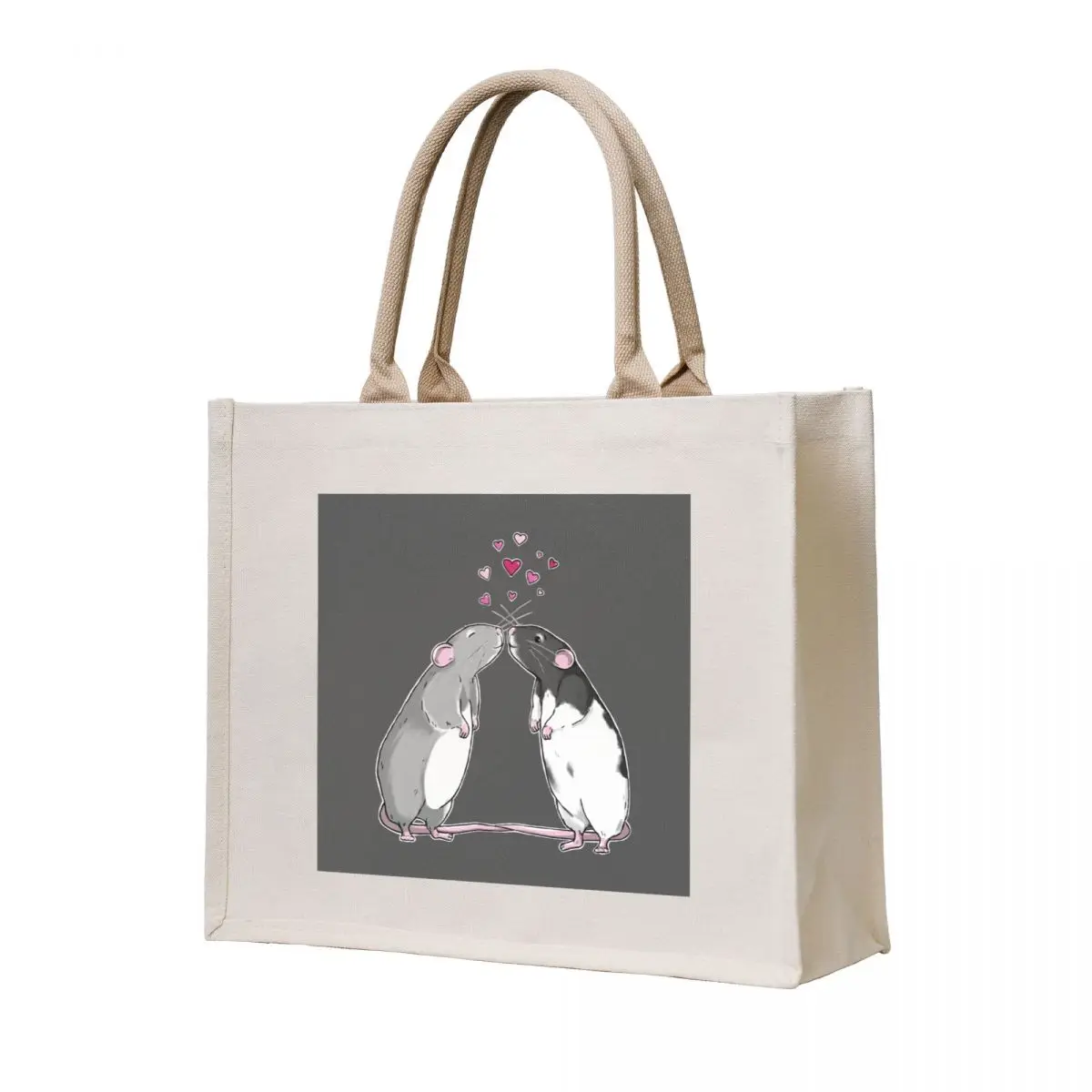 Rat Kisses (White Outline) Tote Bag bags luxury women ecological bags canvas shopping bag
Rat Kisses (White Outline) Tote Bag bags luxury women ecological bags canvas shopping bag