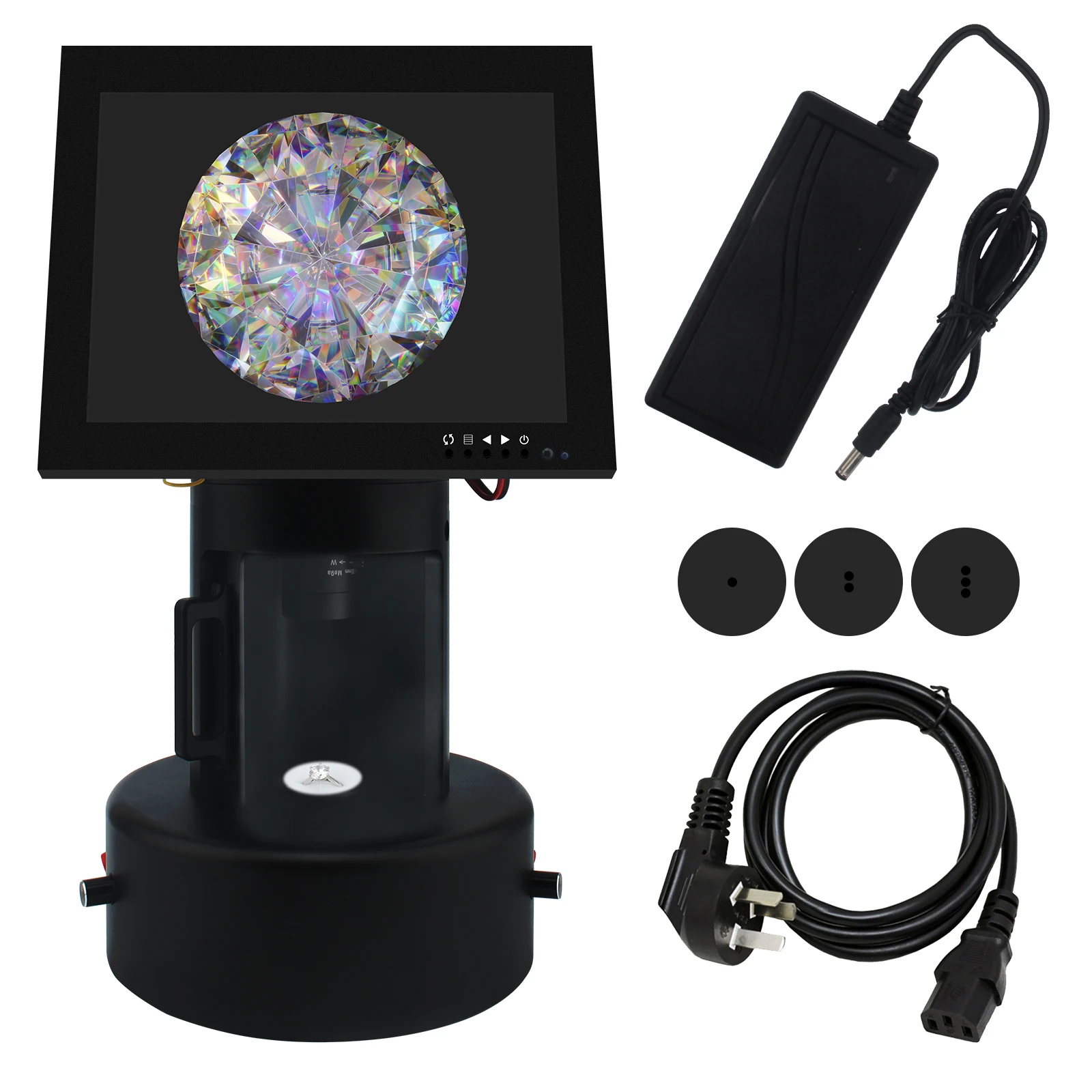 8" LCD Screen Digital Microscope Jewelry Diamond Color Viewer For Jeweler's Top-grade Jewelry Exhibition
8" LCD Screen Digital Microscope Jewelry Diamond Color Viewer For Jeweler's Top-grade Jewelry Exhibition