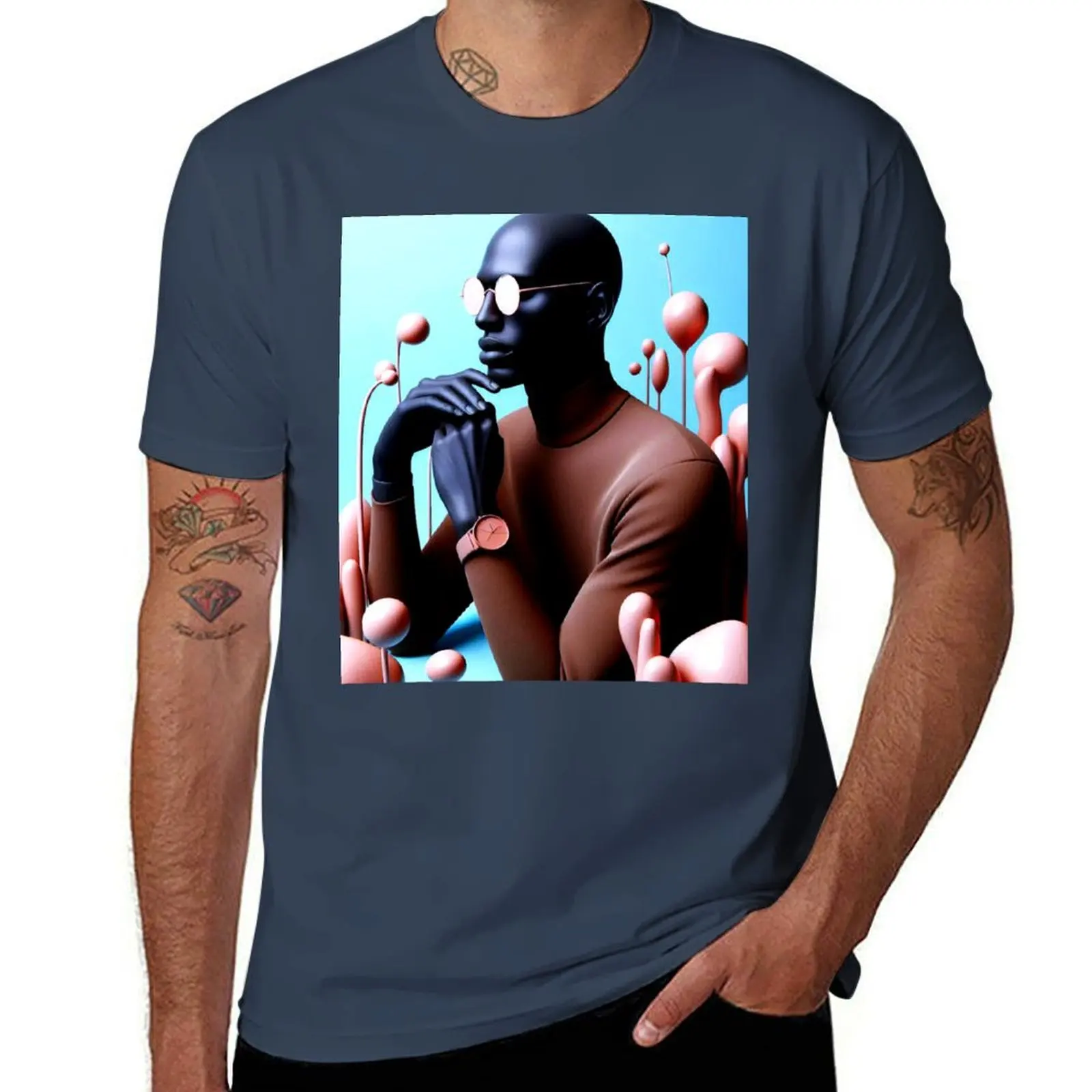 Contemplation T-Shirt for a boy summer tops customs customizeds workout shirts for men
Contemplation T-Shirt for a boy summer tops customs customizeds workout shirts for men