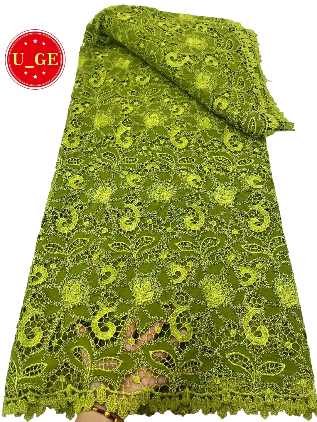 5Yards 2026Luxurious Delicate Soft Laser Lace Fabric – Elegant High-Quality Cotton Lace for Wedding & EveningU_Ge5318
5Yards 2026Luxurious Delicate Soft Laser Lace Fabric – Elegant High-Quality Cotton Lace for Wedding & EveningU_Ge5318