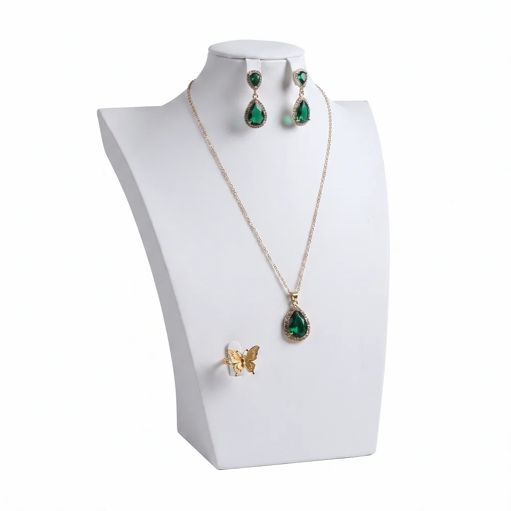 3-in-1 Jewelry Display Bust, Necklace Earring Ring Holder Stand for Retail Shop and Home Vanity
3-in-1 Jewelry Display Bust, Necklace Earring Ring Holder Stand for Retail Shop and Home Vanity