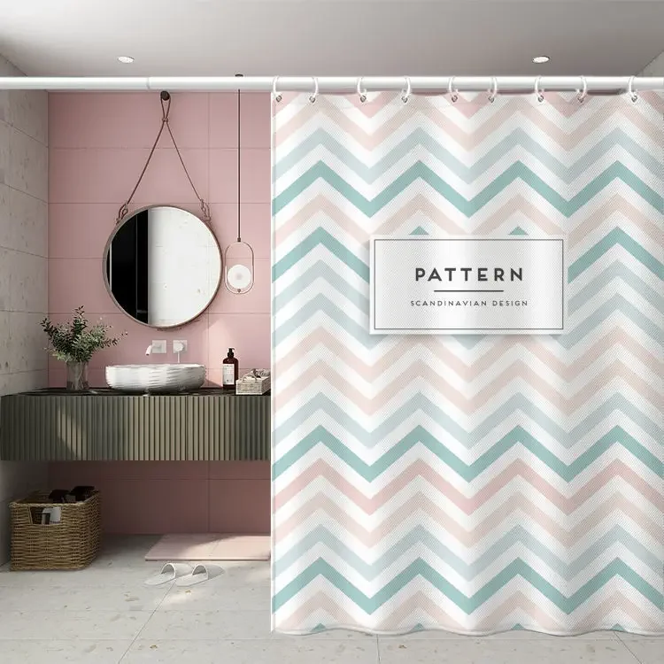 Shower Curtains 180cm Colorful Striped Waterproof with Hooks Bathroom Curtain for Womens Kawaii Simple Bath Decor 71 Inches
Shower Curtains 180cm Colorful Striped Waterproof with Hooks Bathroom Curtain for Womens Kawaii Simple Bath Decor 71 Inches
